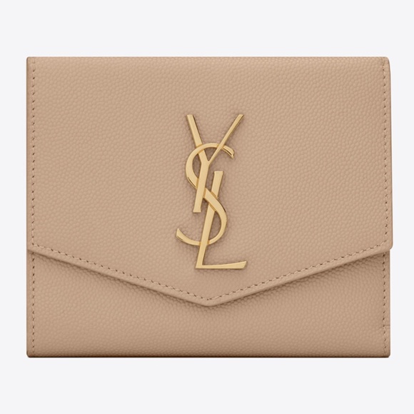 NWT Saint Laurent YSL Uptown Compact Wallet - Picture 1 of 12